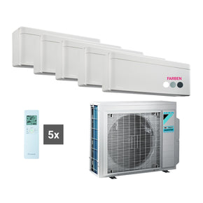Daikin Multisplit Set R32 5MXM90A - Stylish 1x 5,0 kW + 4x 2,5 kW